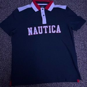 Nautica classic fit short sleeve shirt polo